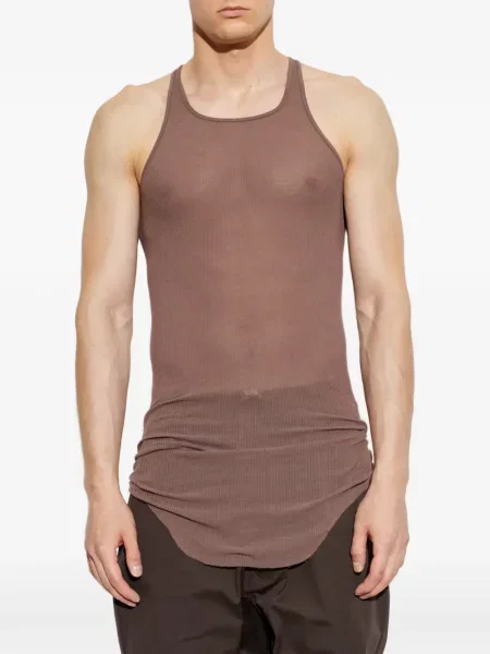 Cămașă Rick Owens tricotate maro