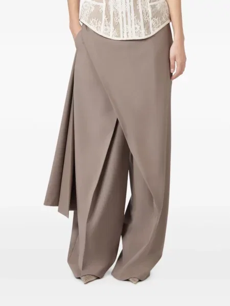 Pantaloni Giuseppe Di Morabito plic maro