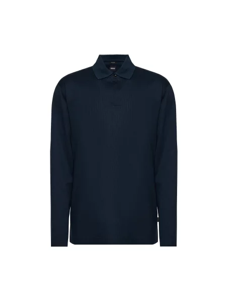 BOSS Polo marškinėliai Tamsiai Regular Fit mėlyna