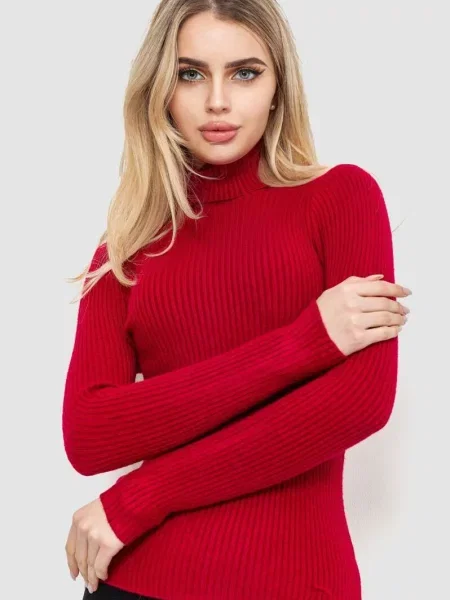 Водолазка Ager бавовна/поліестер бордовий