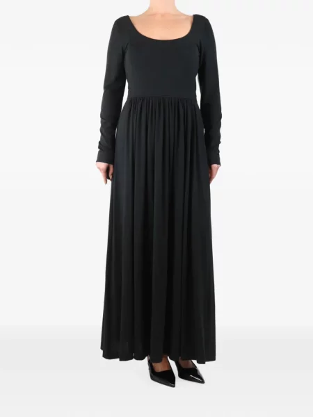 Rochie G. din jerseu negru