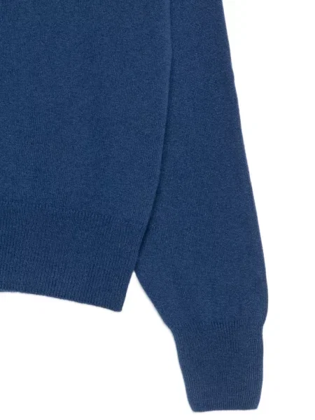 Με κολάρο polo Incentive! Cashmere κασμίρ μπλε