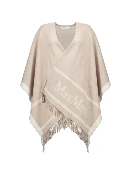Poncho Max Mara cu franjuri