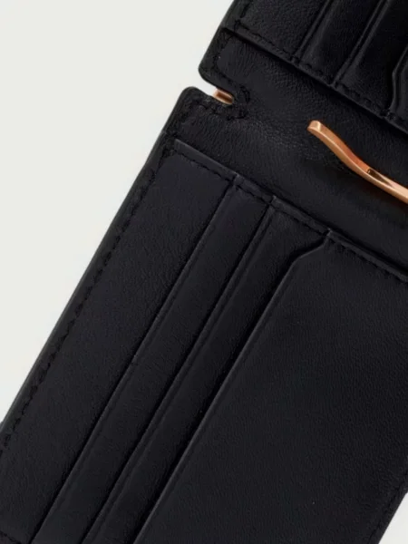 Tommy Hilfiger portfel skórzany czarny