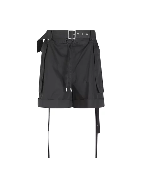 Szorty cargo Alexander Mcqueen czarne