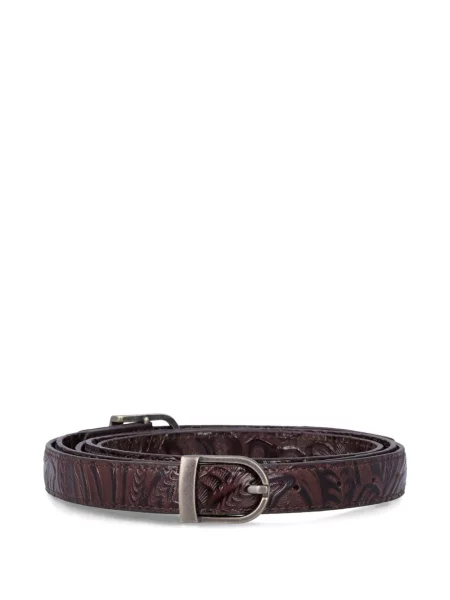 Curea Low Classic cu cataramă clasică maro