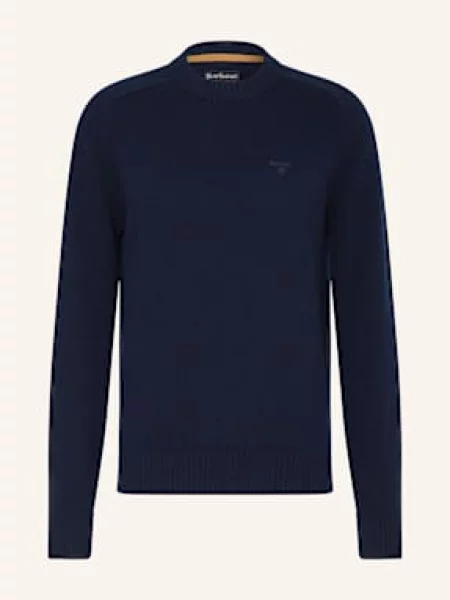 Barbour Sweter blau granatowy