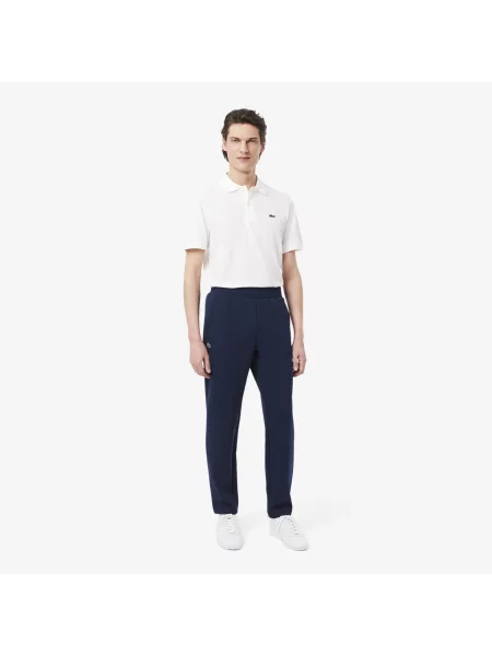 Lacoste Zwężane Spodnie Dresowe granatowe