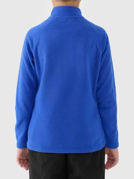 Gyerek fleece melegítő felső 4f fekete