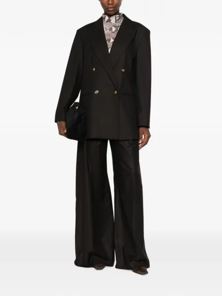 Pantaloni palazzo Le Sully Studio maro