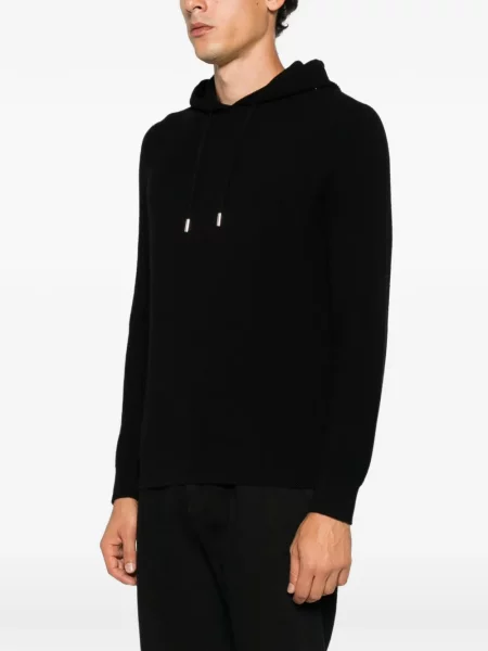 Hoodie Magazzino Ricambi με κορδόνι μαύρο