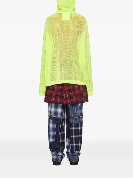 Hanorac cu glugă Givenchy plasă galben
