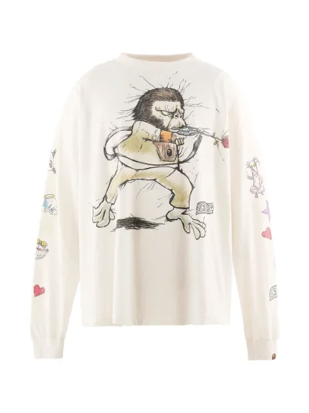 Tricou Saint Mxxxxxx cu imagine alb