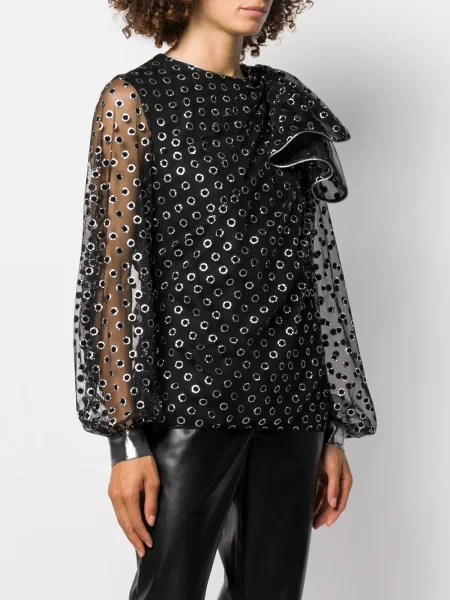 Bluză Alberta Ferretti negru