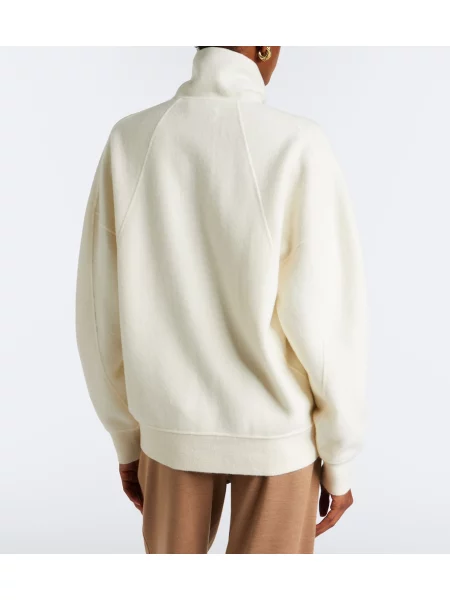 Pulover Max Mara de lână alb