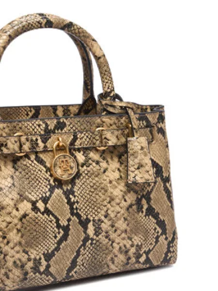 Tommy Hilfiger shopper torba ženska kožna smeđa
