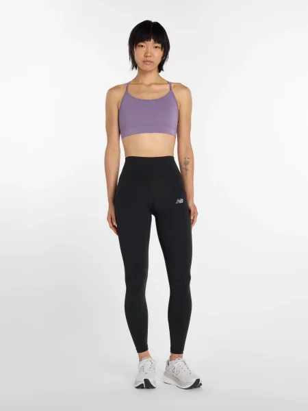 Спортивный топ New Balance фиолетовый