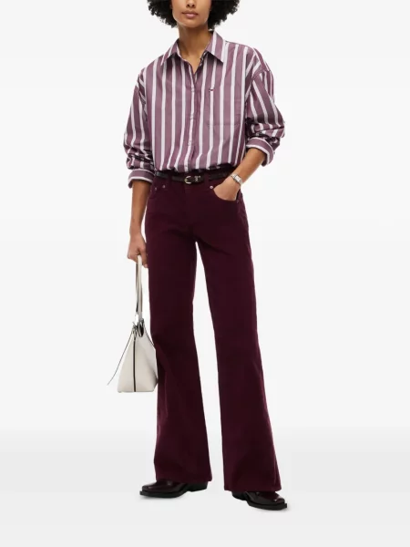 Košeľa Tommy Hilfiger fialová