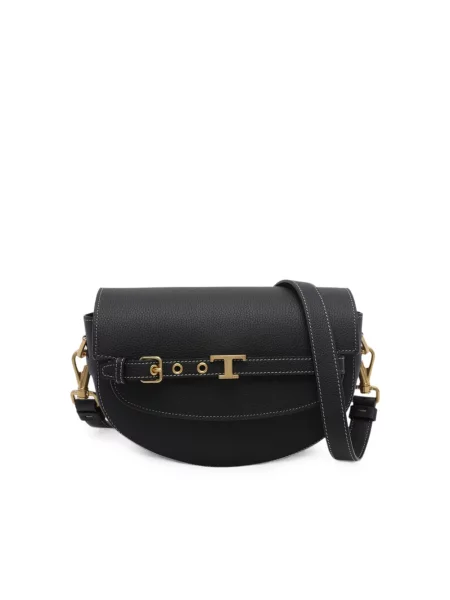 Torebka crossbody Tod's skórzana czarna