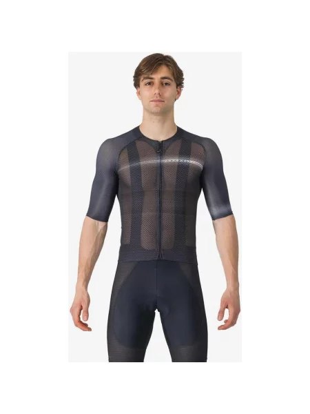 Koszulka rowerowa Castelli Climber's A/C ciemnoszary XL czarny