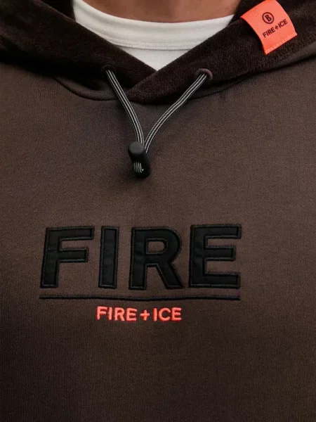 Majica s kapuljačom Bogner Fire+ice smeđa