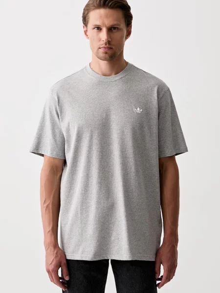 Adidas Originals tričko pánske Trefoil Essentials sivá