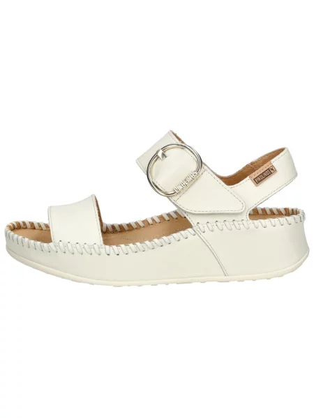 Pantofi Pikolinos de lână alb