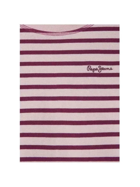 Gyerek denim ruha Pepe Jeans rózsaszín