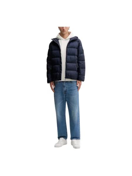 Tommy Jeans kurtka granatowy zimowa niebieska