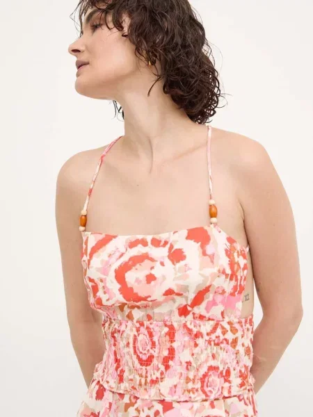 Блуза Answear Lab с принт оранжево