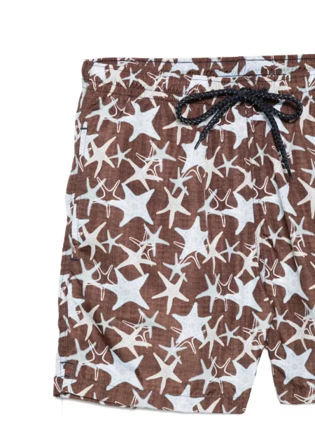 Kupaće gaće Drumohr s printom smeđa