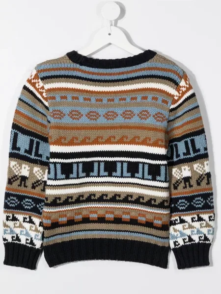 Sweter dziecięcy Lanvin Enfant niebieski