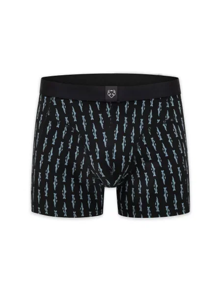 A-dam Boxeri Black Trouts azuriu negru