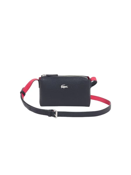 Geanta crossbody Lacoste albastru