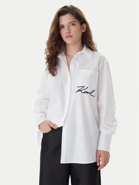 KARL LAGERFELD Košulja bijela