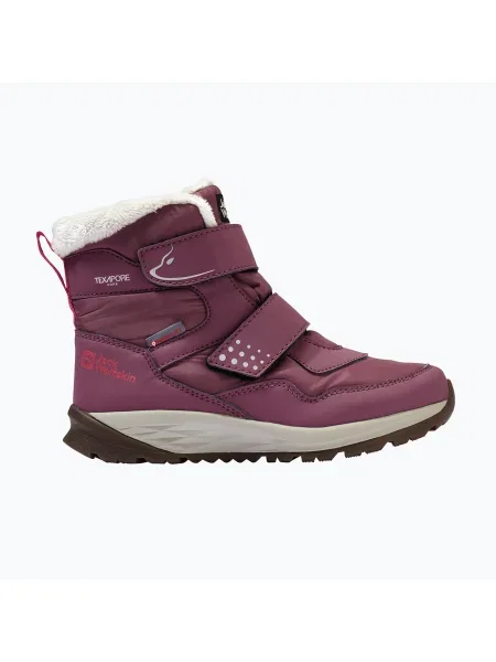 Jack Wolfskin Hótaposó Polar Bear-g Texapore Mid Vc Szürke rózsaszín