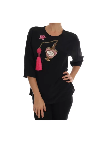 Top Dolce And Gabbana biznesowy czarny