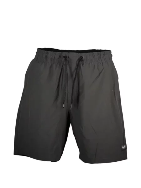 Slip de baie Vans cu autograf cu cordon negru