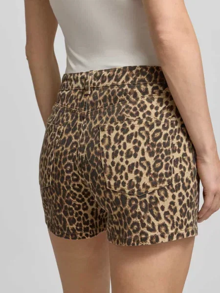 Szorty jeansowe o kroju regular fit z mieszanki bawełny model TESS' Vero Moda