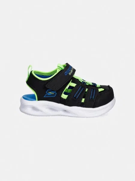 Skechers Dječje sandale SOLA GLOW SANDAL-HYPER-COAST crna