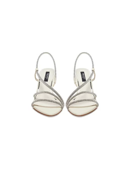 Szandál Nine West Krém