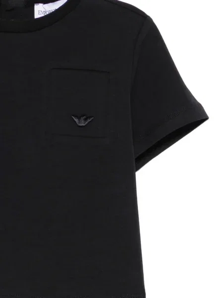Koszulka dziecięca Emporio Armani czarna