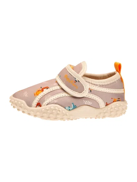 PLAYSHOES Natikače / svijetlosmeđa / narančasta bež