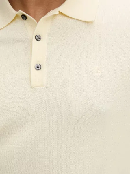 Calvin Klein póló férfi sárga