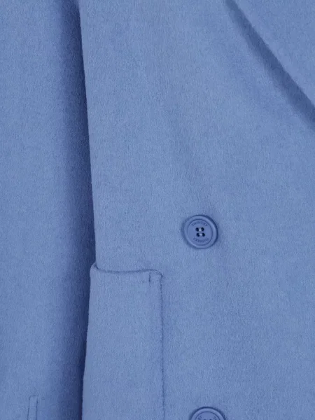 Palton Twinset de lână albastru