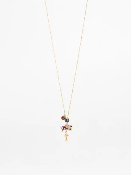 Reserved Colier cu pandantiv multicolor