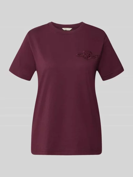 T-shirt o kroju regular fit z czystej bawełny Gant