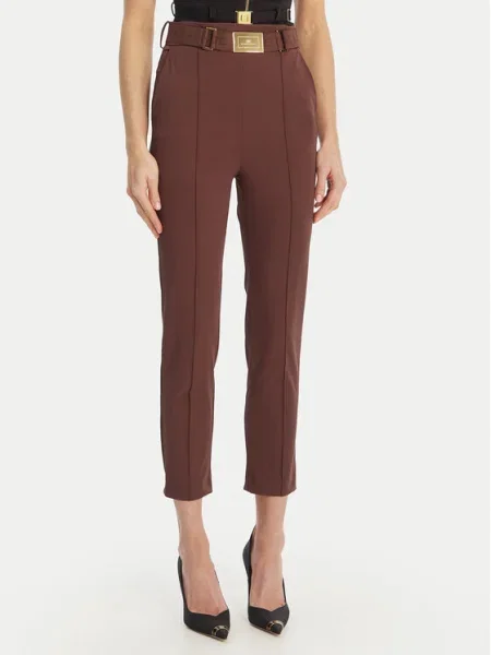 Elisabetta Franchi Pantaloni din maro