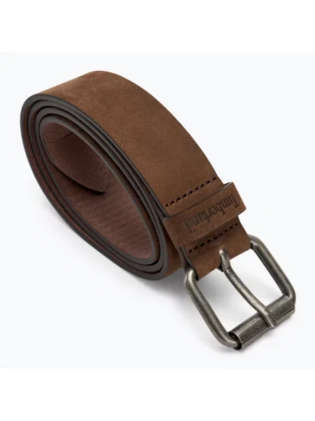 Do spodni Timberland Nubuck Belt dark brown brązowy