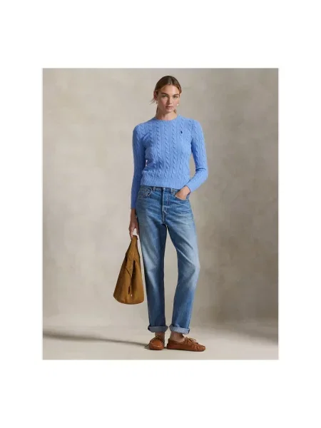 Sweter Polo Ralph Lauren niebieski